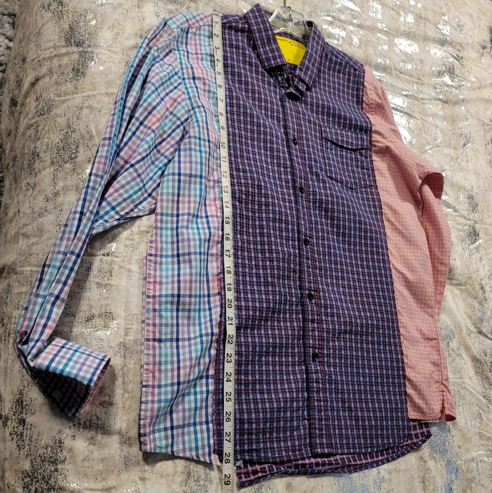Upcycled Button Down Shirt - Picture 5 of 7